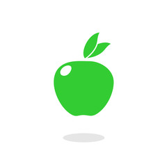 green apple fruit icon
