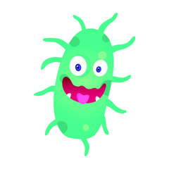 Cute Crazy Monster Character