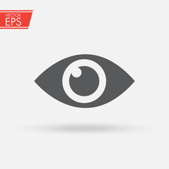 Eye , Look and Vision icon. Web site page and mobile app design vector element. Sign of view, look, opinion, glance, peek, , glimpse, dekko, eyebeam, eyewink and eye.