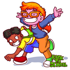 Obraz premium Back to School