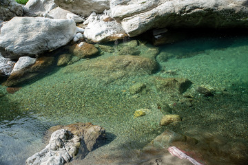 中津渓谷　四国の清流　仁淀川