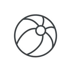 Line icon ball