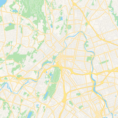 Empty vector map of Paterson, New Jersey, USA
