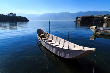 Dali erhai lake scenery