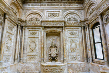 Marble bathroom in Dolmabahce Palace, Istanbul