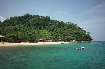 Pulau Tioman Island, a tropical beach paradise in Malaysia