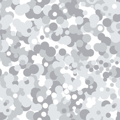 Seamless camo pattern made of spots