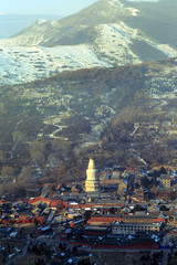 Natural landscape of wutai mountain