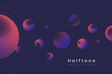 Halftone gradient background © Rawpixel.com