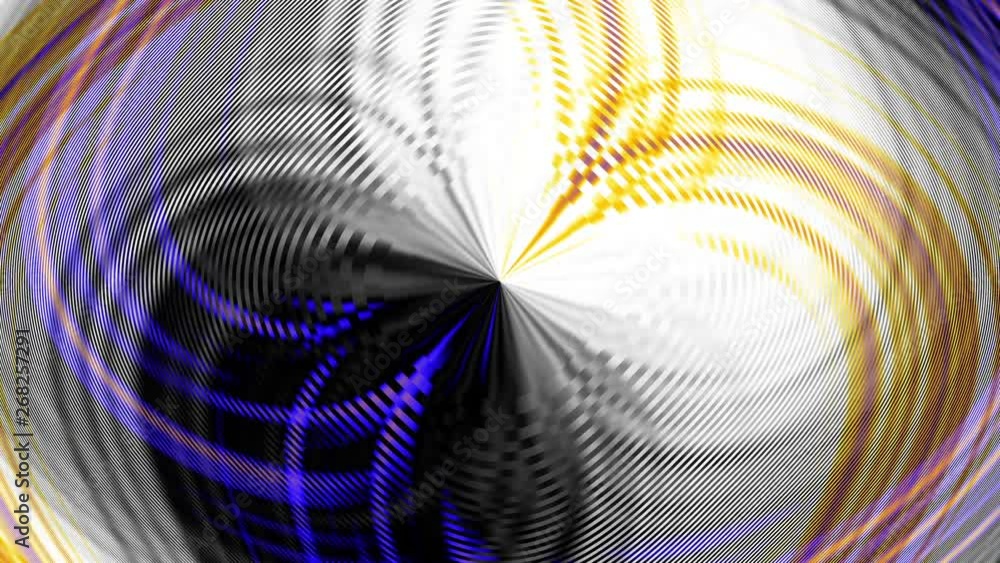 Poster transforming abstract shapes. abstract futuristic background. seamless looping footage.
