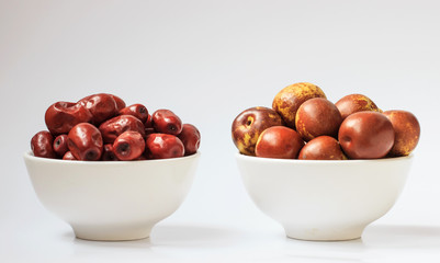 Shoot dates against a white background