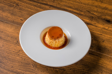 手作りプリン　Very delicious homemade custard pudding