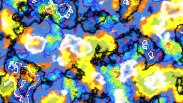 Abstract fast flickering texture with noise artifacts codec. Looping video interference footage. Imitation of a Datamoshing video.