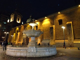 Santo Domingo Church, in Santiago de Chile