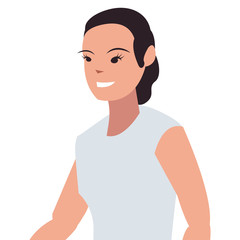 businesswoman character avatar