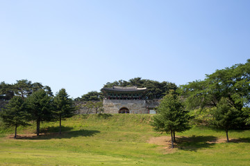 Sangdangsanseong Fortress is an acidity of the Joseon Dynasty.