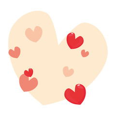 hearts love romantic