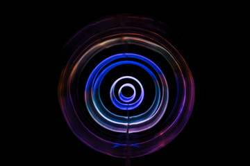 Sound waves in the dark in full color