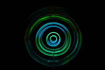 Sound waves in the dark in full color