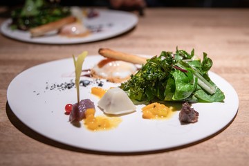 ステーキハウスでディナー