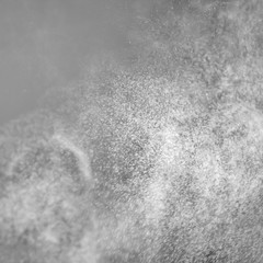 Drifting Water Droplets in Motion Through the Air