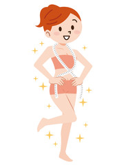 ダイエット スリムな女性　成功