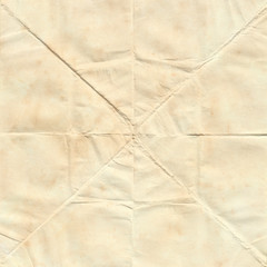 Folded Aged and Stained Paper Background or Overlay