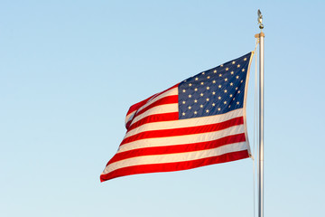 american flag of united states of america
