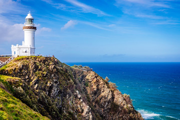 Cape Byron Lighthouse, Byron Bay, Australia - obrazy, fototapety, plakaty
