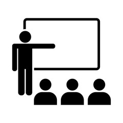 teacher - presentation icon