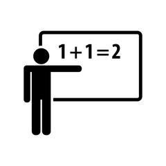 teacher - presentation icon