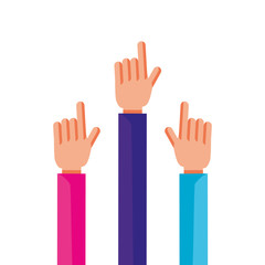 hands humans index icons