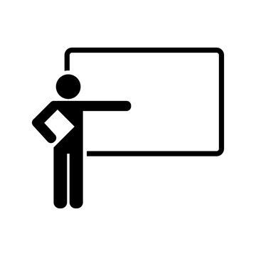teacher - presentation icon