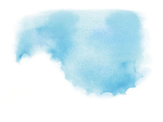 空と雲　水彩　背景イラスト