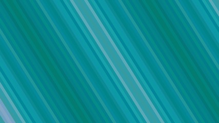 Obraz premium diagonal stripes with dark cyan, cadet blue and light sea green color from top left to bottom right