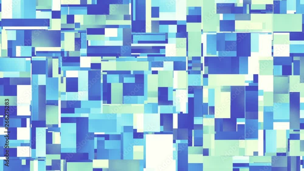 Aufkleber transforming abstract shapes. abstract geometric background. seamless looping footage.
