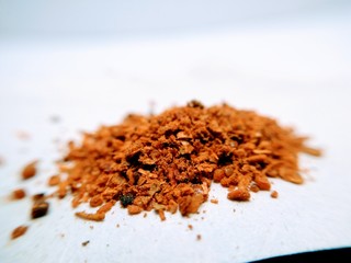 Paneer masala isolated on white background