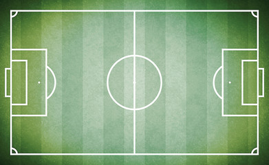 Vintage Soccer football field grass texture