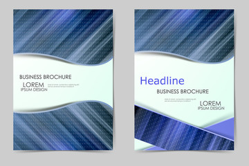 Business brochure template layout.  Flyer design in A4 size. Vector