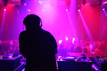 DJ in the club