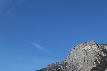 Hintergrund Urlaub in den Bergen mit Textfreiraum