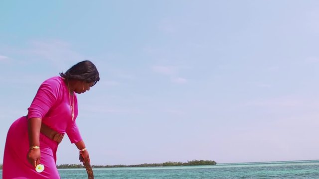 The Original Bahama Mama At Mcclean Town Sea Wall, East End Grand Bahama, Bahama