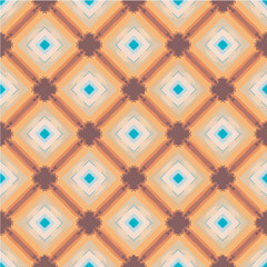 Luxury seamless pattern ornament in islamic style. Abstract floral raster element arabesque.