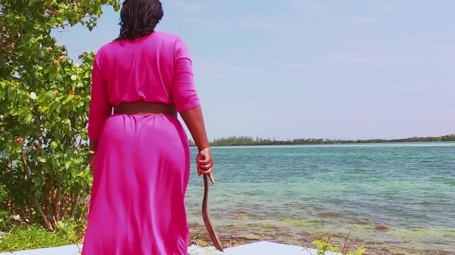 The Original Bahama Mama At Mcclean Town Sea Wall, East End Grand Bahama, Bahama