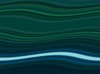 very dark blue, sky blue and teal green colored abstract geometric wave line texture can be used for graphic illustration, wallpaper, poster or cards