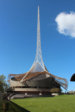 Modern Building (Arts Centre Melbourne) In Melbourne (australia) 