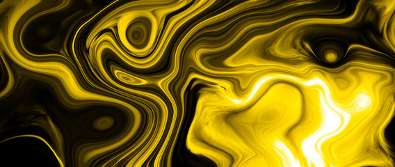 Obraz premium Abstract liquid background. Digital art abstract pattern.