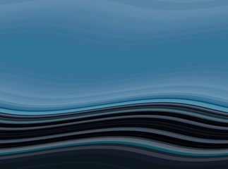 steel blue, very dark blue and dark slate gray colored abstract waves background can be used for graphic illustration, wallpaper, presentation or texture