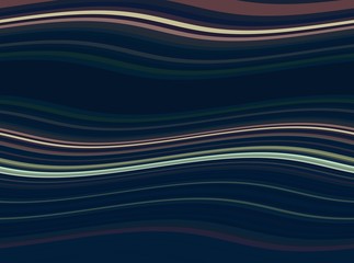 very dark blue, dark gray and pastel brown colored abstract waves background can be used for graphic illustration, wallpaper, presentation or texture