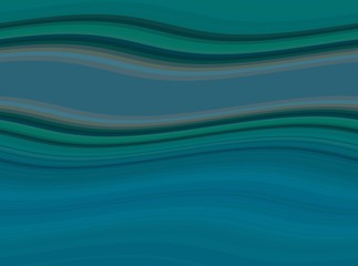 abstract waves background with teal green, teal and teal blue color. waves can be used for wallpaper, presentation, graphic illustration or texture